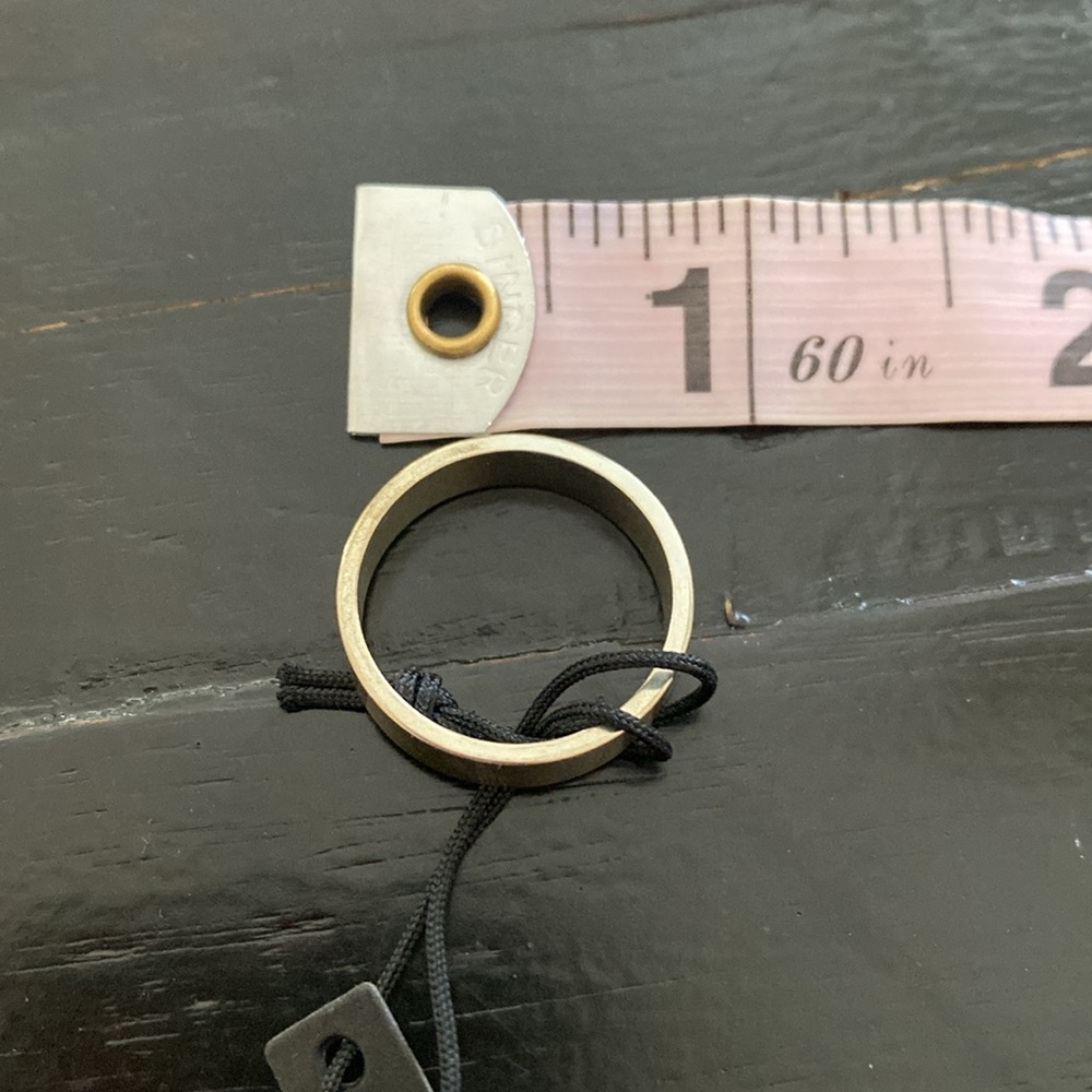 Bing Bang Silver Flat Band Ring Size 8 NWT - Picture 7 of 7